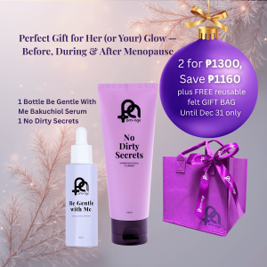 Be Gentle With Me Bakuchiol Serum & No Dirty Secrets Hydrating Facial Cleanser