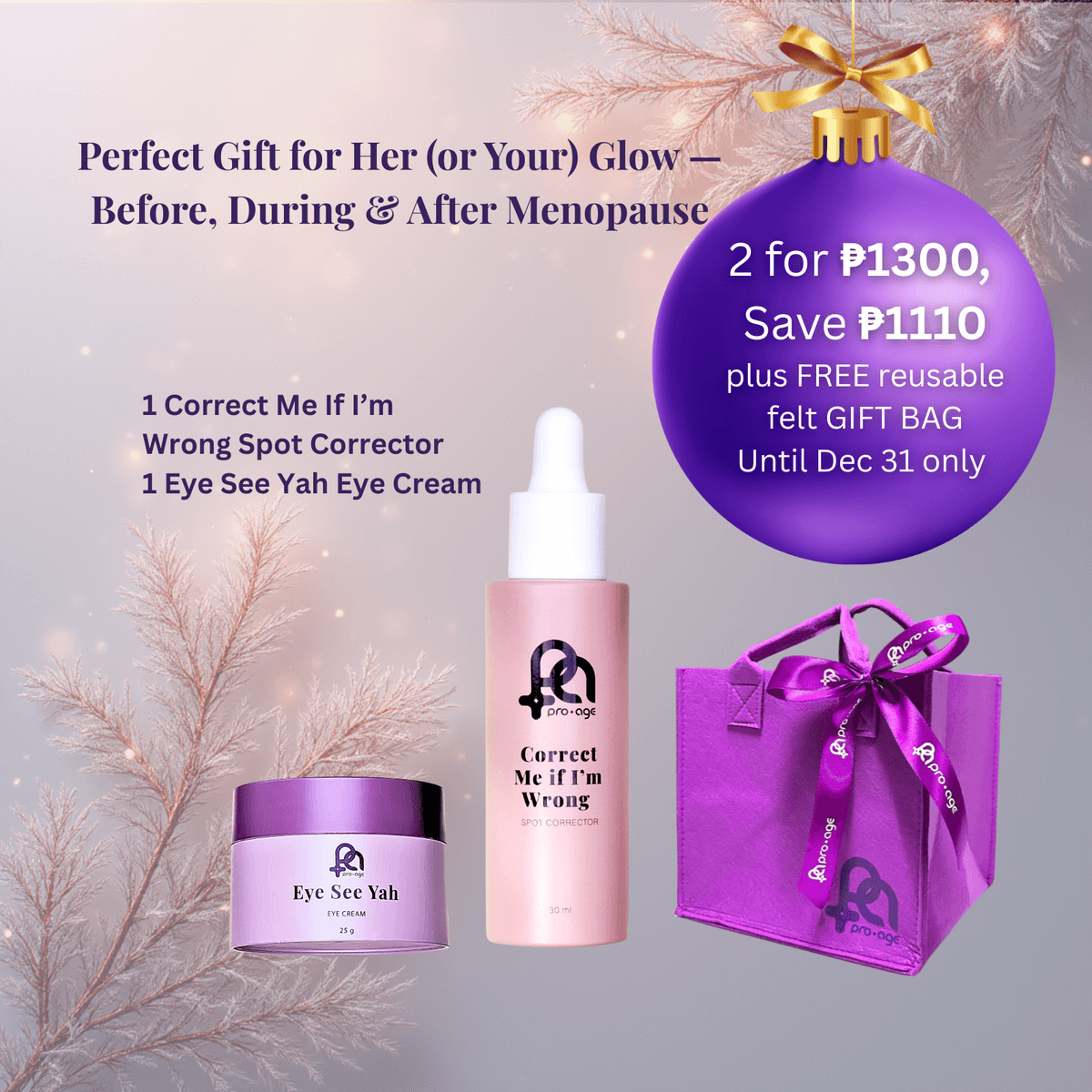 Correct Me If I’m Wrong Spot Corrector & Eye See Yah Eye Cream